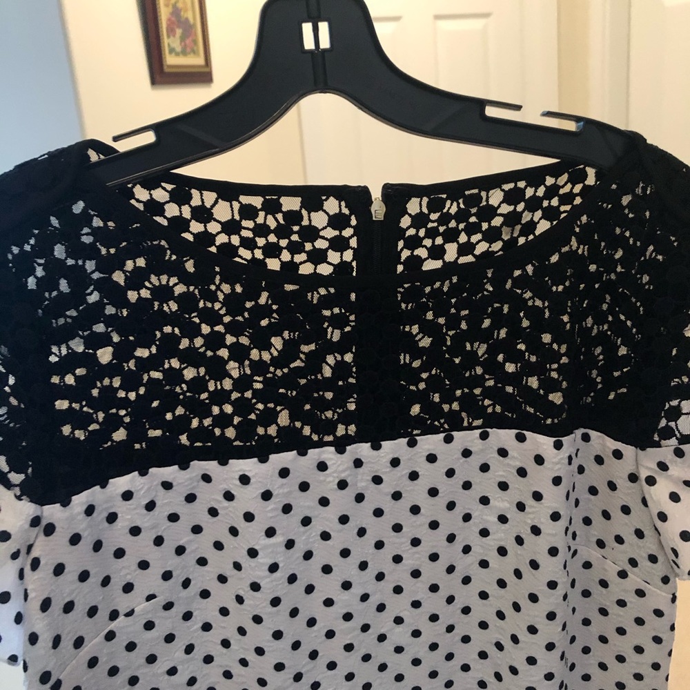 Everyday summer dress with polka dots